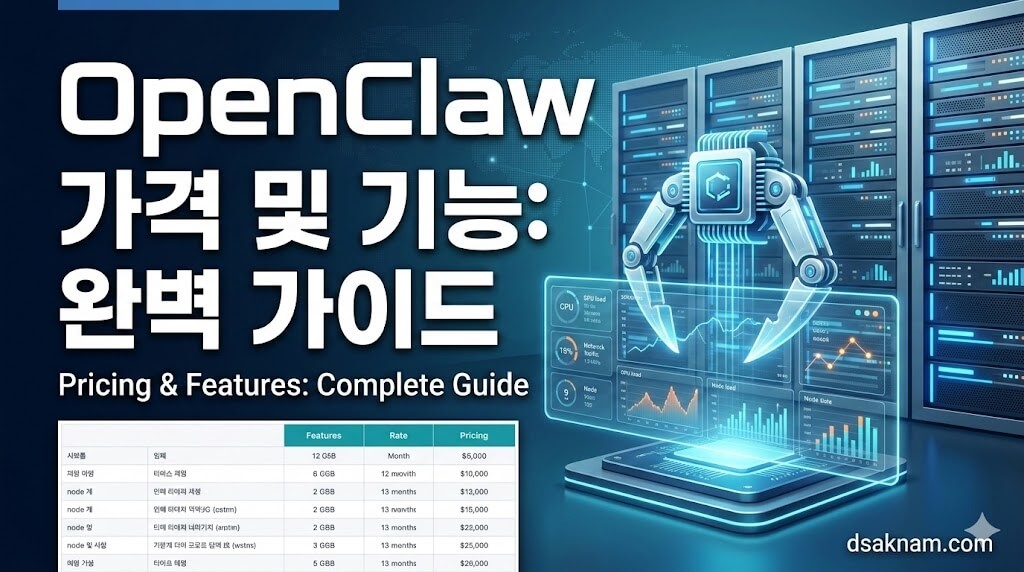 OpenClaw 가격 및 기능: 완벽 가이드 1 OpenClaw 가격